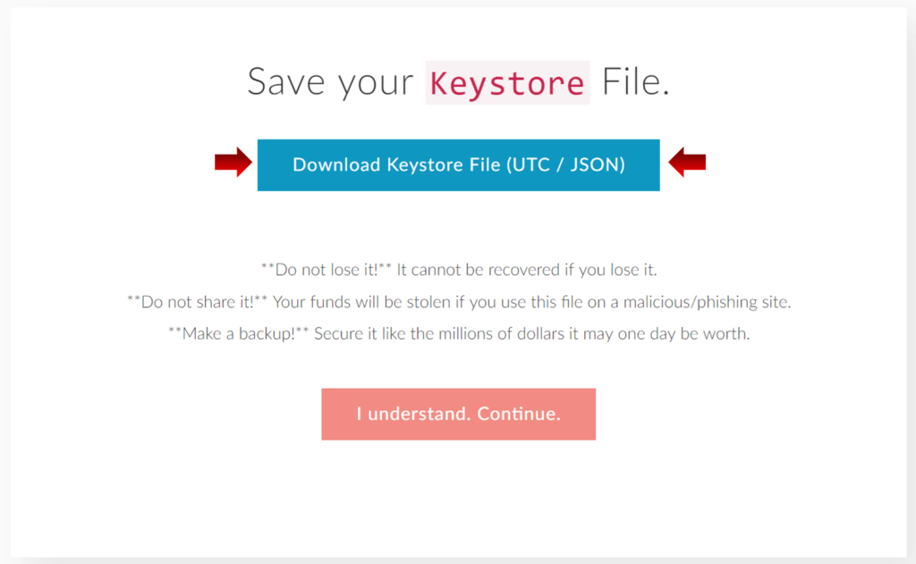 Guardar archivo KeyStore