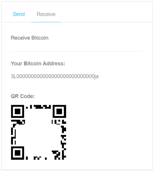 Recibir bitcoins