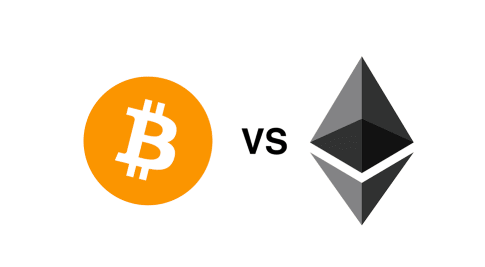 bitcoin versus ethereum acheter crypto monnaie