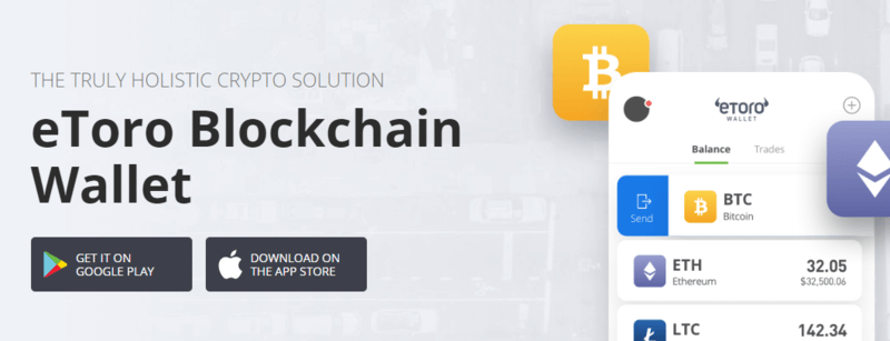 avis wallet eToro - télécharger l'application eToro wallet