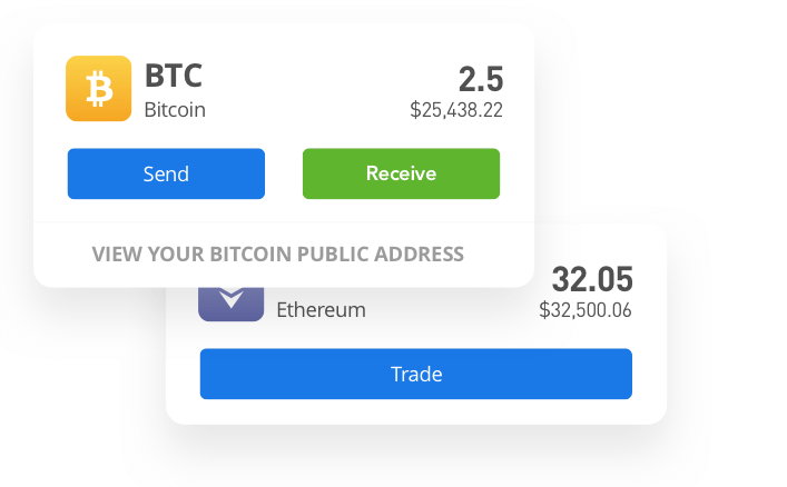 avis wallet eToro - exemple d'écran eToro wallet